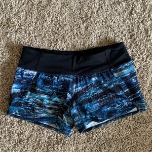 Lululemon Speed Up Short. Size 8. Hardly worn.